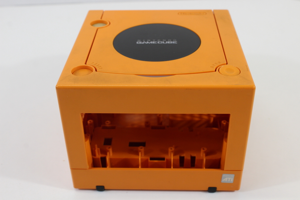 Nintendo GameCube OEM Replacement Shell Only Spice Orange DOL-001 (For Parts or Repair) Nintendo GameCube GC