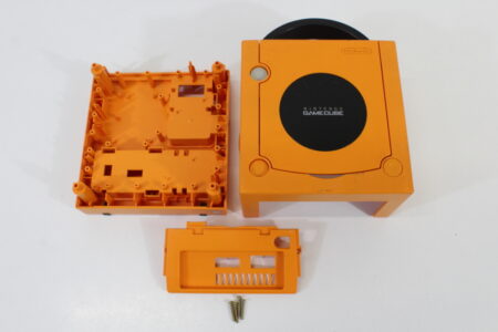 Nintendo GameCube OEM Replacement Shell Only Spice Orange DOL-001 (For Parts or Repair) Nintendo GameCube GC