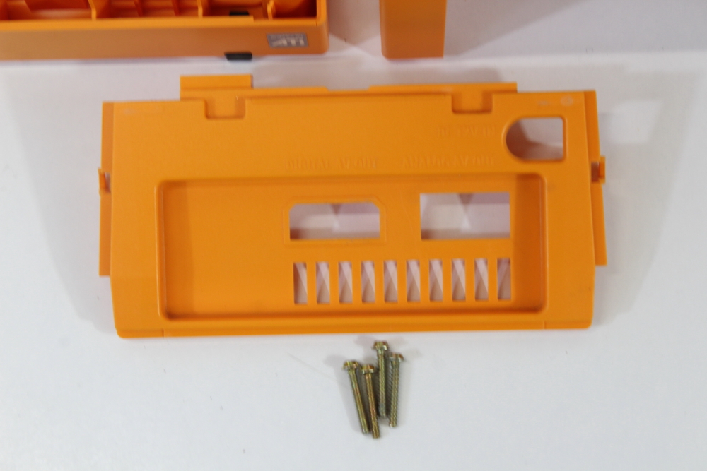 Nintendo GameCube OEM Replacement Shell Only Spice Orange DOL-001 (For Parts or Repair) Nintendo GameCube GC