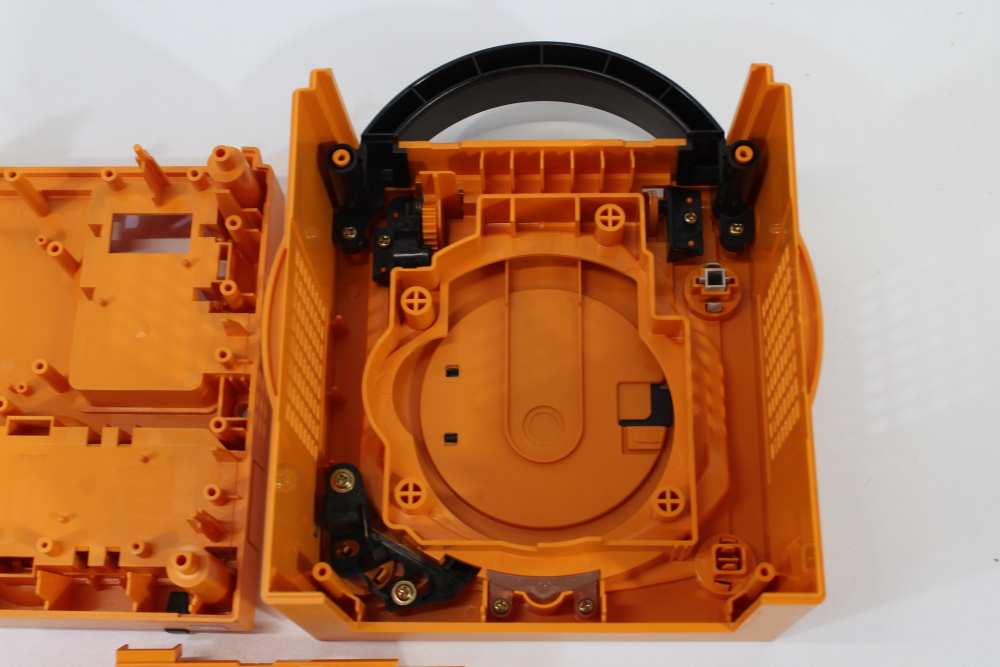 Nintendo GameCube OEM Replacement Shell Only Spice Orange DOL-001 (For Parts or Repair) Nintendo GameCube GC