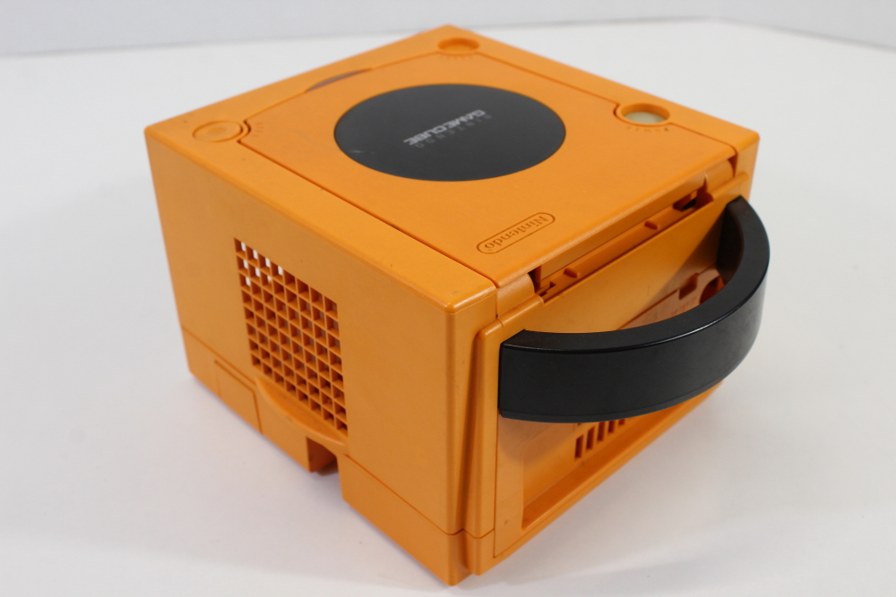Nintendo GameCube OEM Replacement Shell Only Spice Orange DOL-001 (For Parts or Repair) Nintendo GameCube GC
