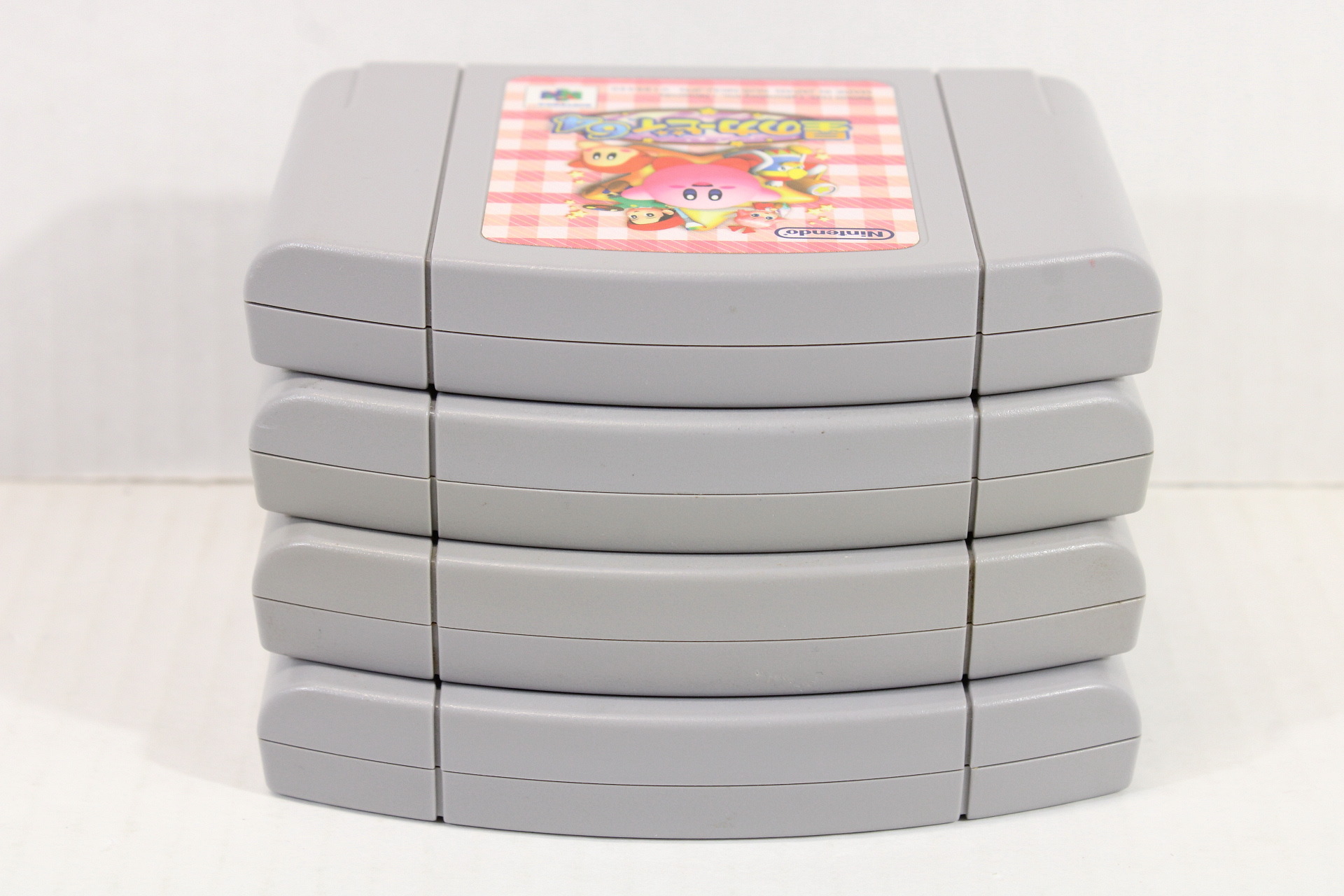 Lot of 4 Kirby Crystal Shards Yoshi's Story Diddy Kong Racing Mario Party (B) Nintendo 64 N64