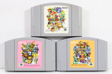 Lot of 3 Mario Party 1 2 3 (B) Nintendo 64 N64