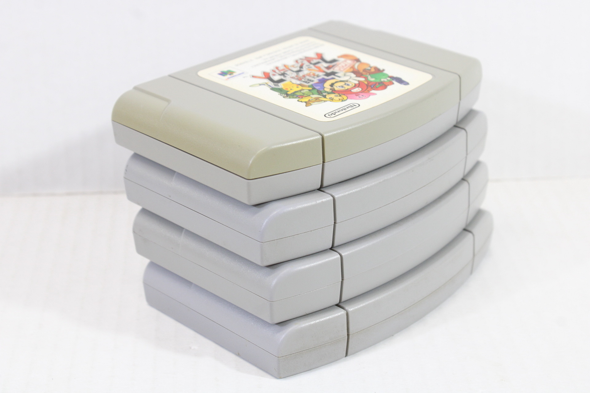 Lot of 4 Super Smash Bros King of Baseball Jikkyou Baseball 4 Nagano Olympics '98 (B) Nintendo 64 N64