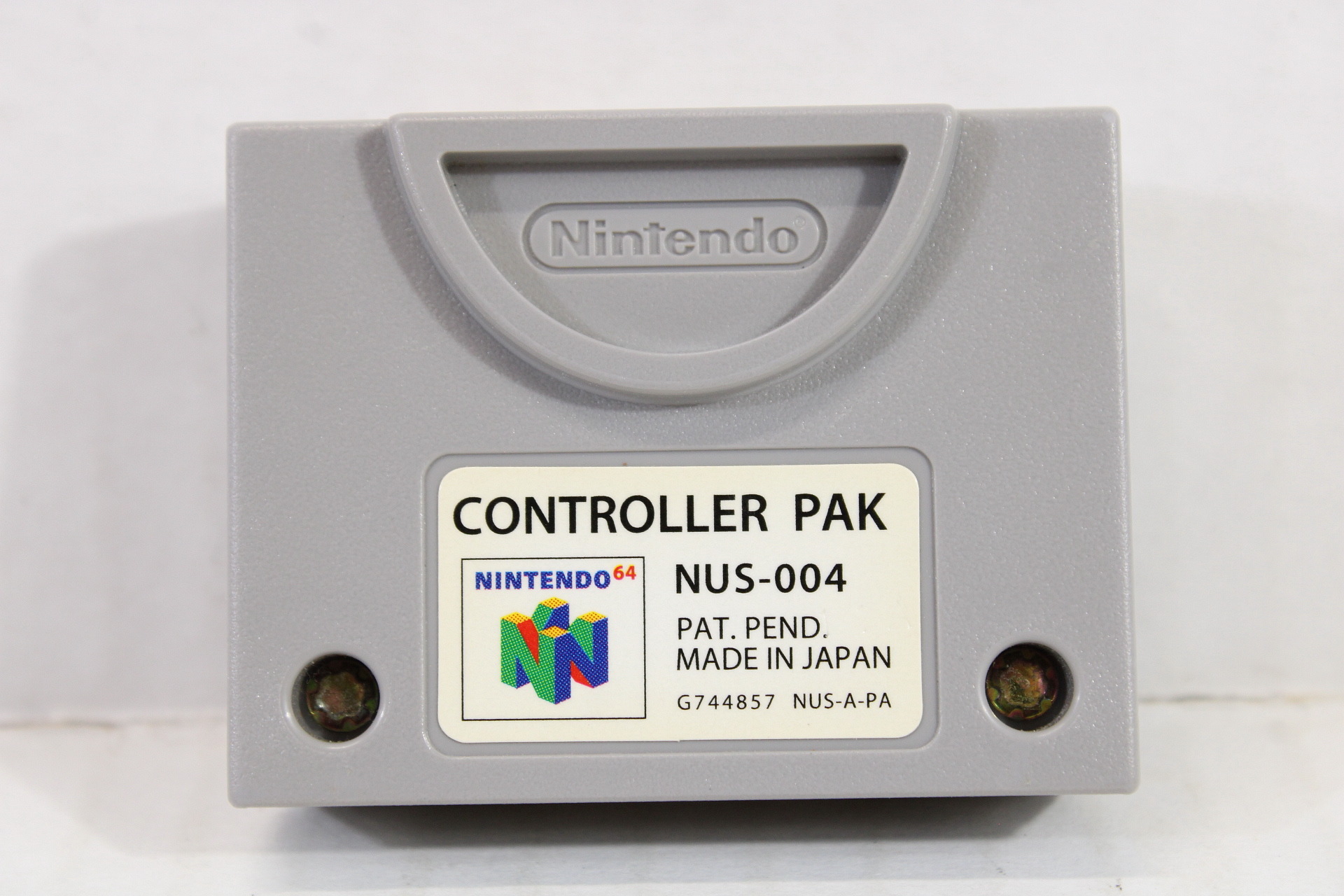 Official Controller Pack Memory Card for Nintendo 64 Animal Crossing (B) N64