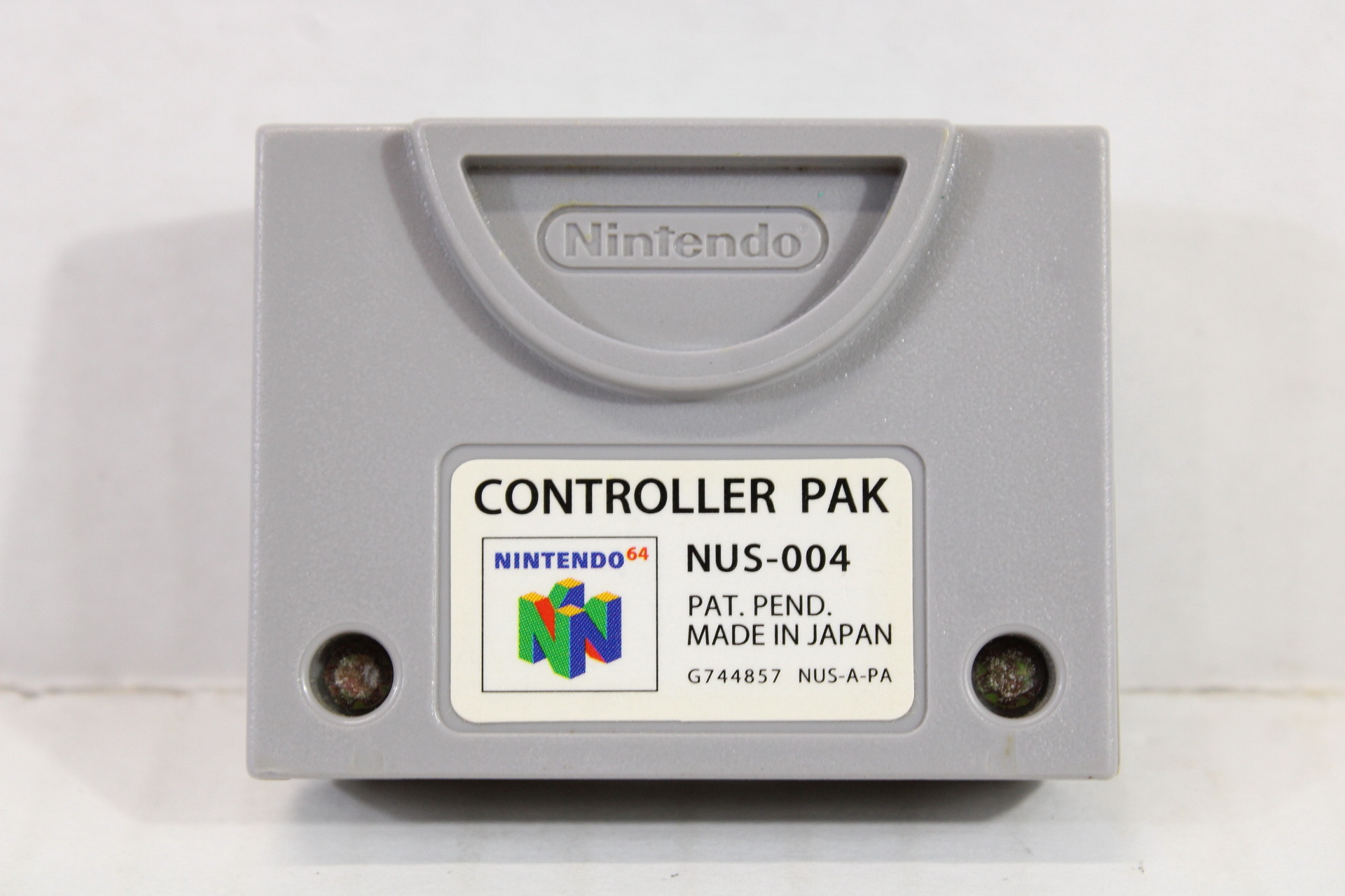 Official Controller Pack Memory Card for Nintendo 64 Animal Crossing (B) N64