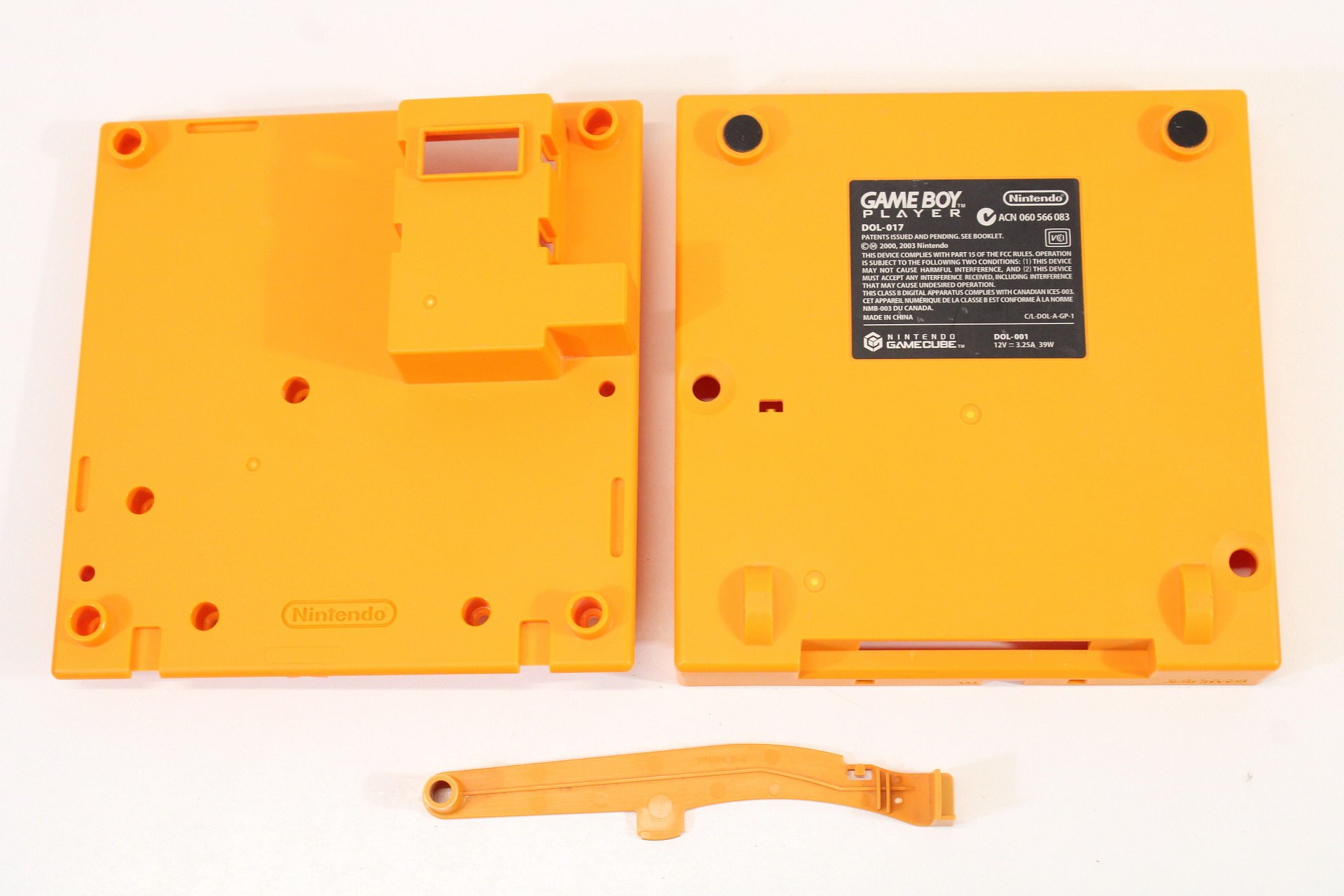 Nintendo GameCube Gameboy Player Shell Only Spice Orange (For Parts or Repair) Nintendo GameCube GC