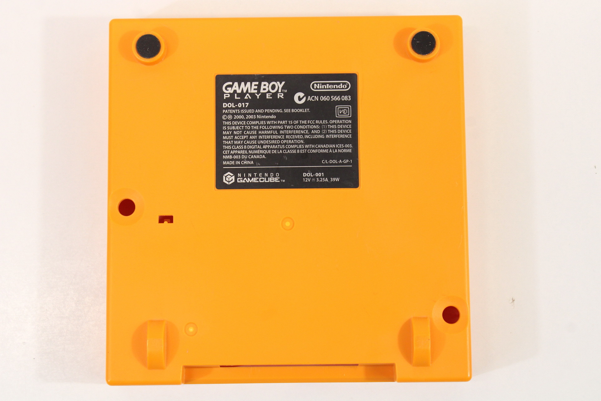 Nintendo GameCube Gameboy Player Shell Only Spice Orange (For Parts or Repair) Nintendo GameCube GC