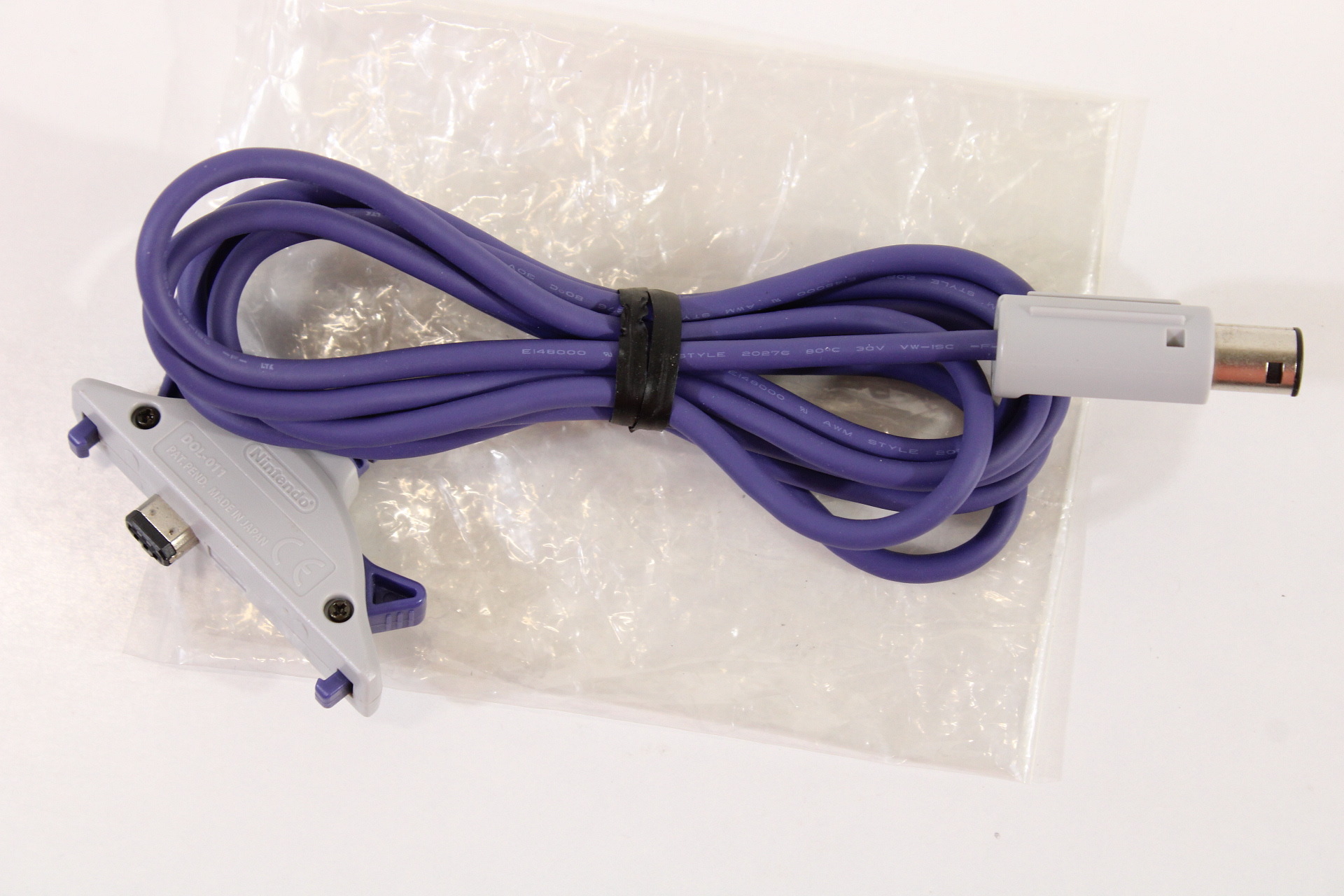 Official Nintendo Gameboy Advance to GameCube GBA GC Link Cable Cord Boxed OEM DOL-011 (B)