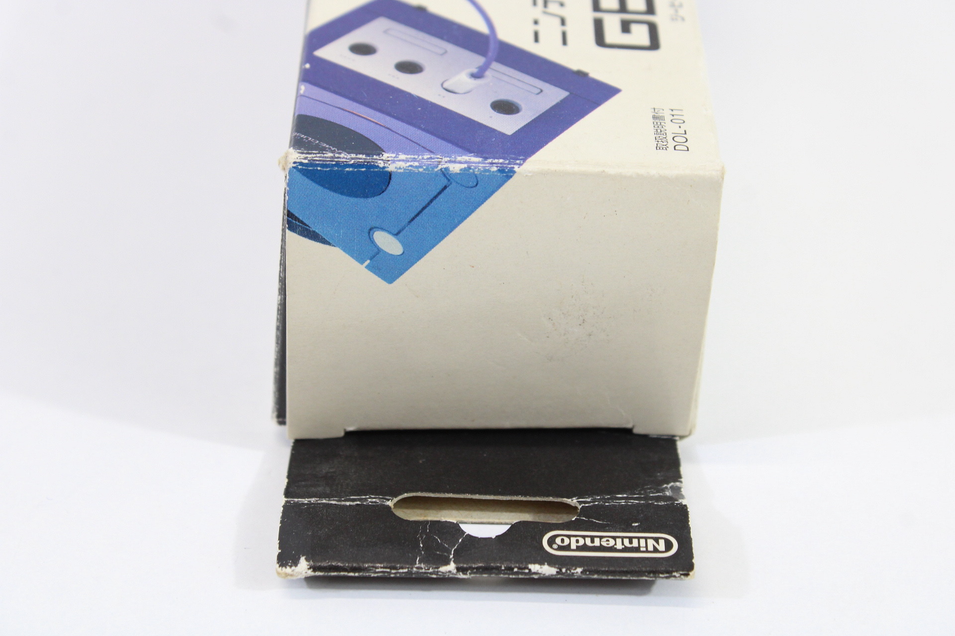 Official Nintendo Gameboy Advance to GameCube GBA GC Link Cable Cord Boxed OEM DOL-011 (B)