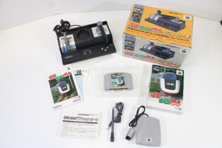 Boxed Taito Densha de Go Nintendo 64 Controller Boxed Game and VRS Microphone (B) Nintendo 64 N64