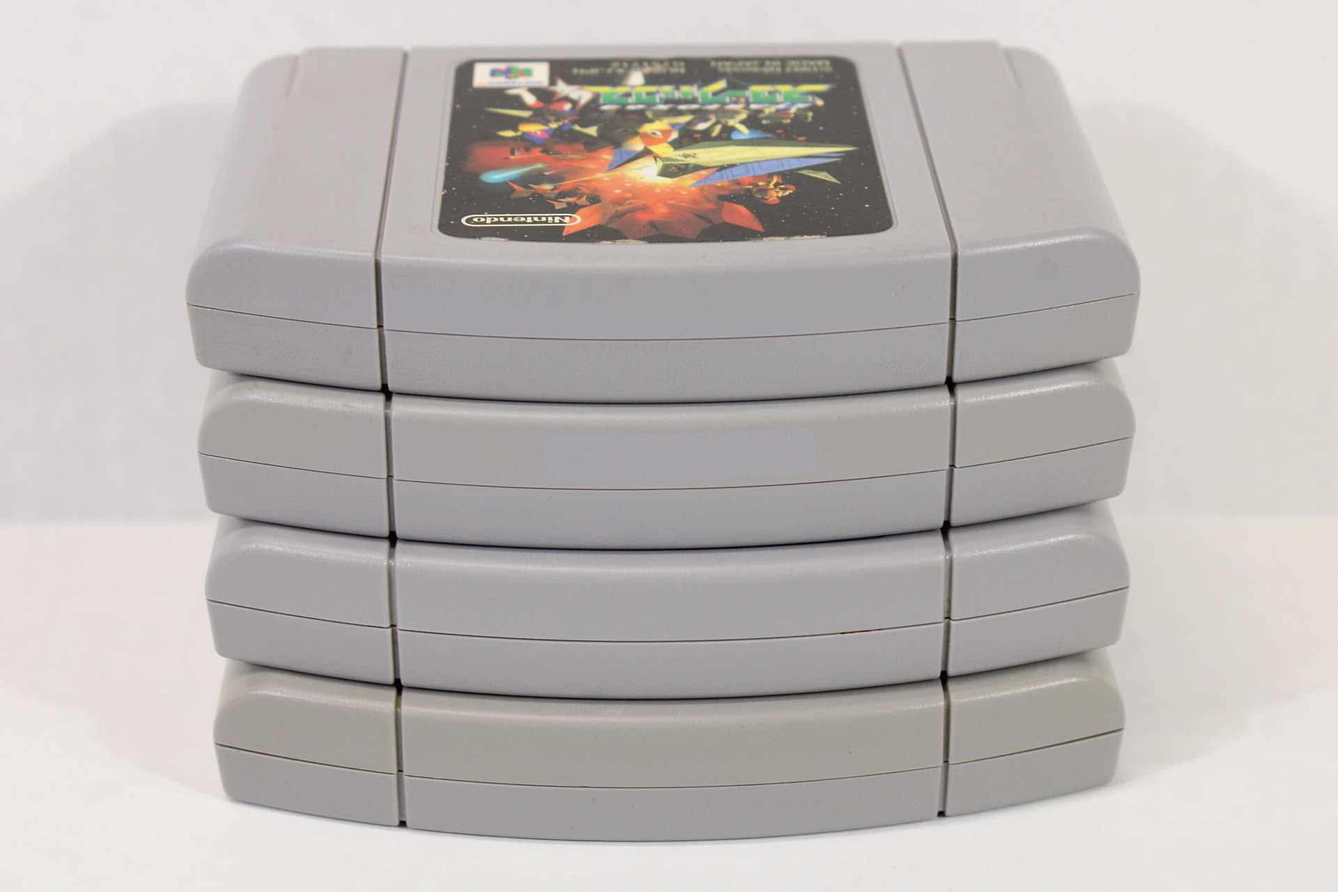 Lot of 4 Star Fox 64 Honoo no Challenger Pokemon Stadium 2 Gold Silver (B) Nintendo 64 N64