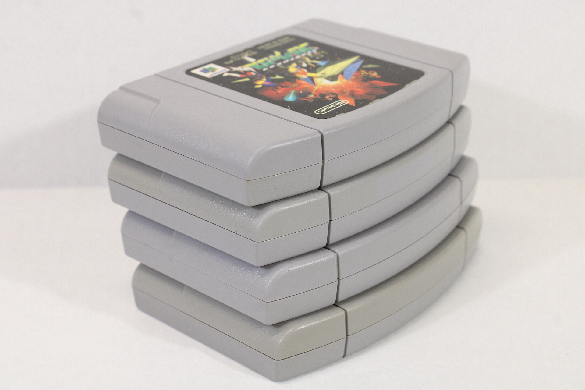 Lot of 4 Star Fox 64 Honoo no Challenger Pokemon Stadium 2 Gold Silver (B) Nintendo 64 N64