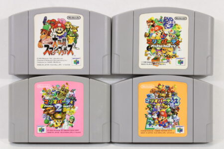 Lot of 4 Super Smash Bros Mario Party 1 2 3  (B) Nintendo 64 N64