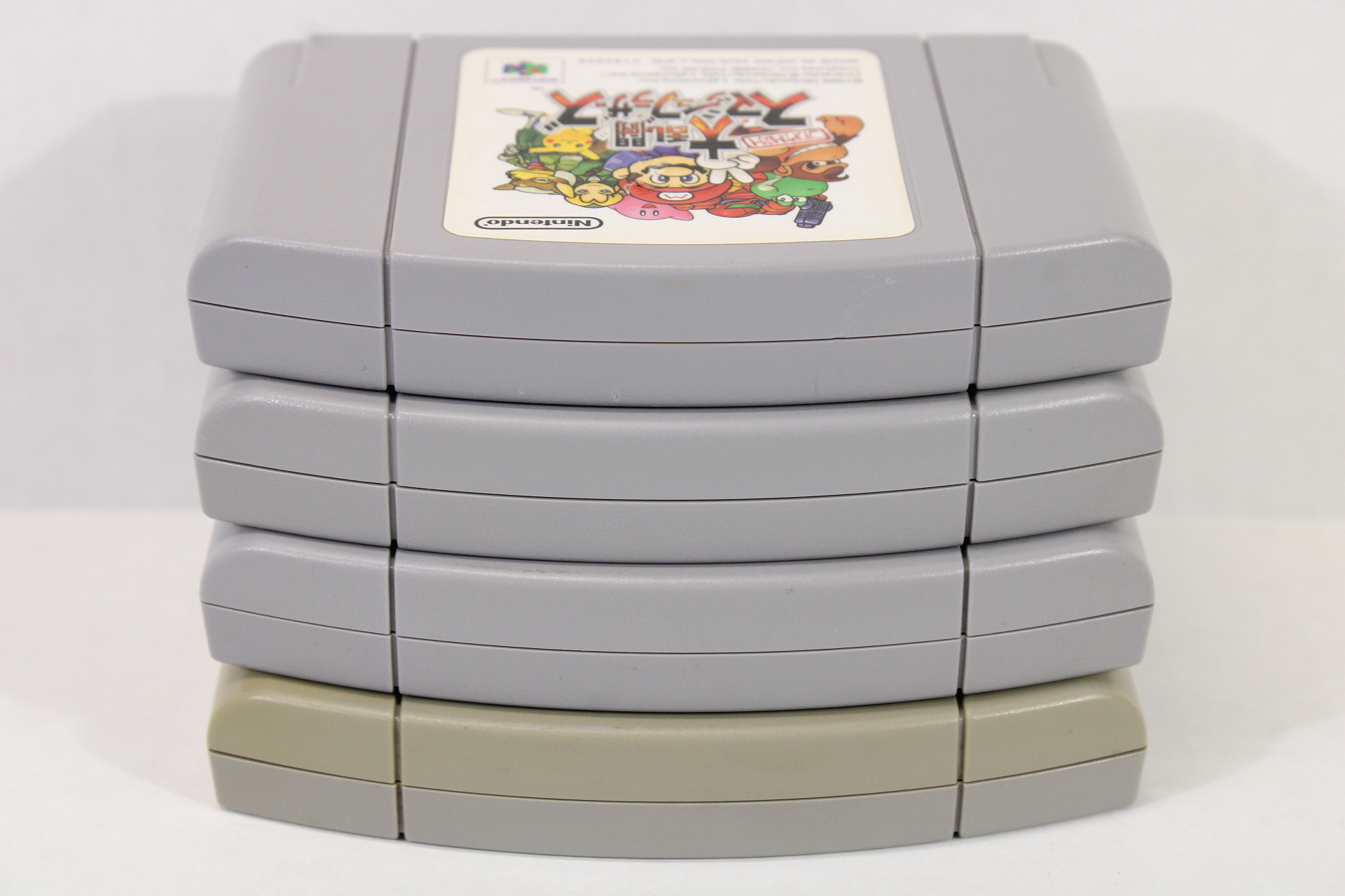 Lot of 4 Super Smash Bros Pokemon Stadium 1 2 Gold Silver (C) Nintendo 64 N64