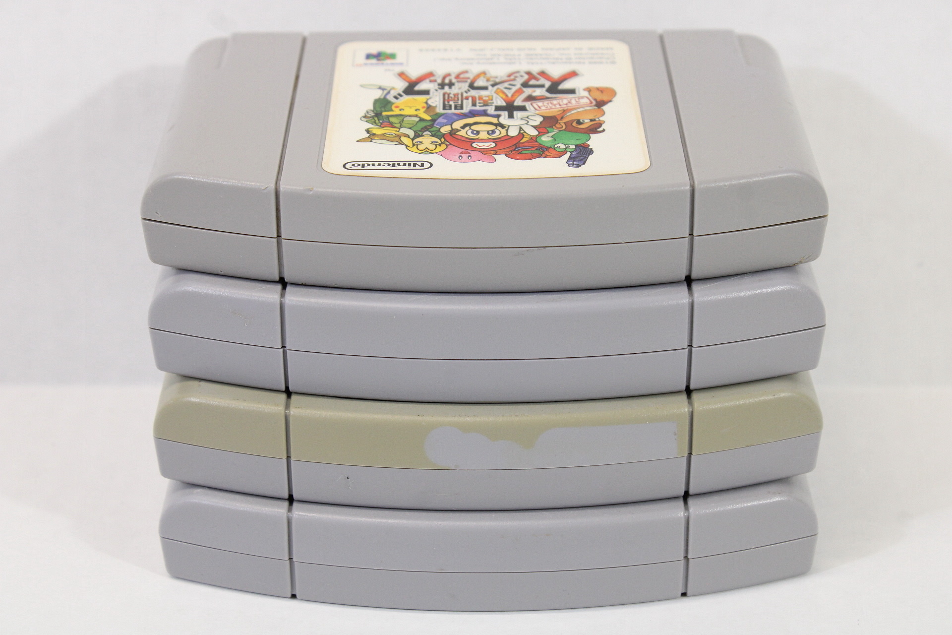Lot of 4 Super Smash Bros Mario Party 1 2 3 (C) Nintendo 64 N64