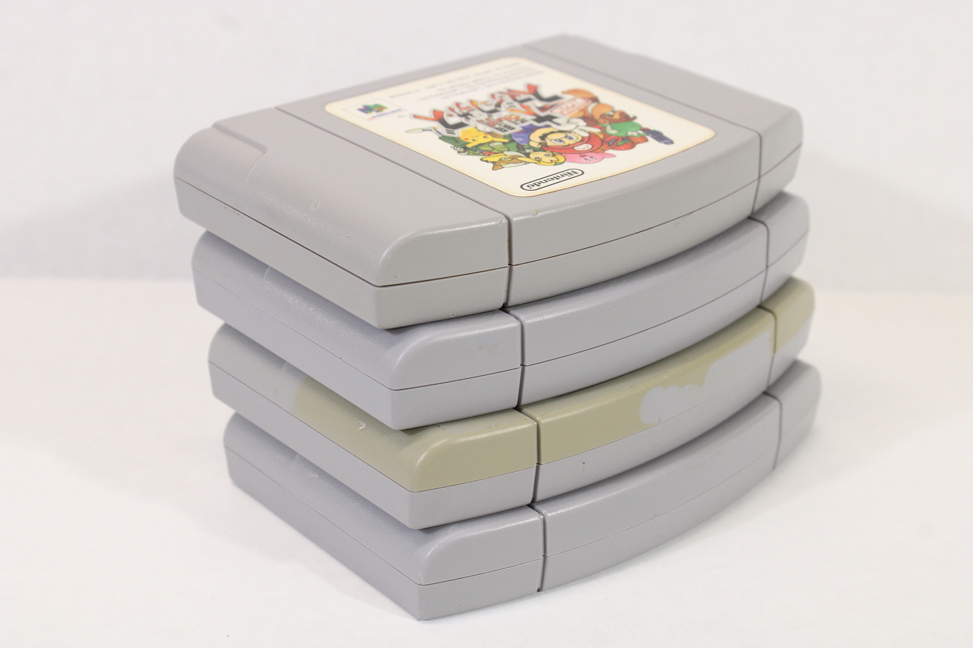 Lot of 4 Super Smash Bros Mario Party 1 2 3 (C) Nintendo 64 N64