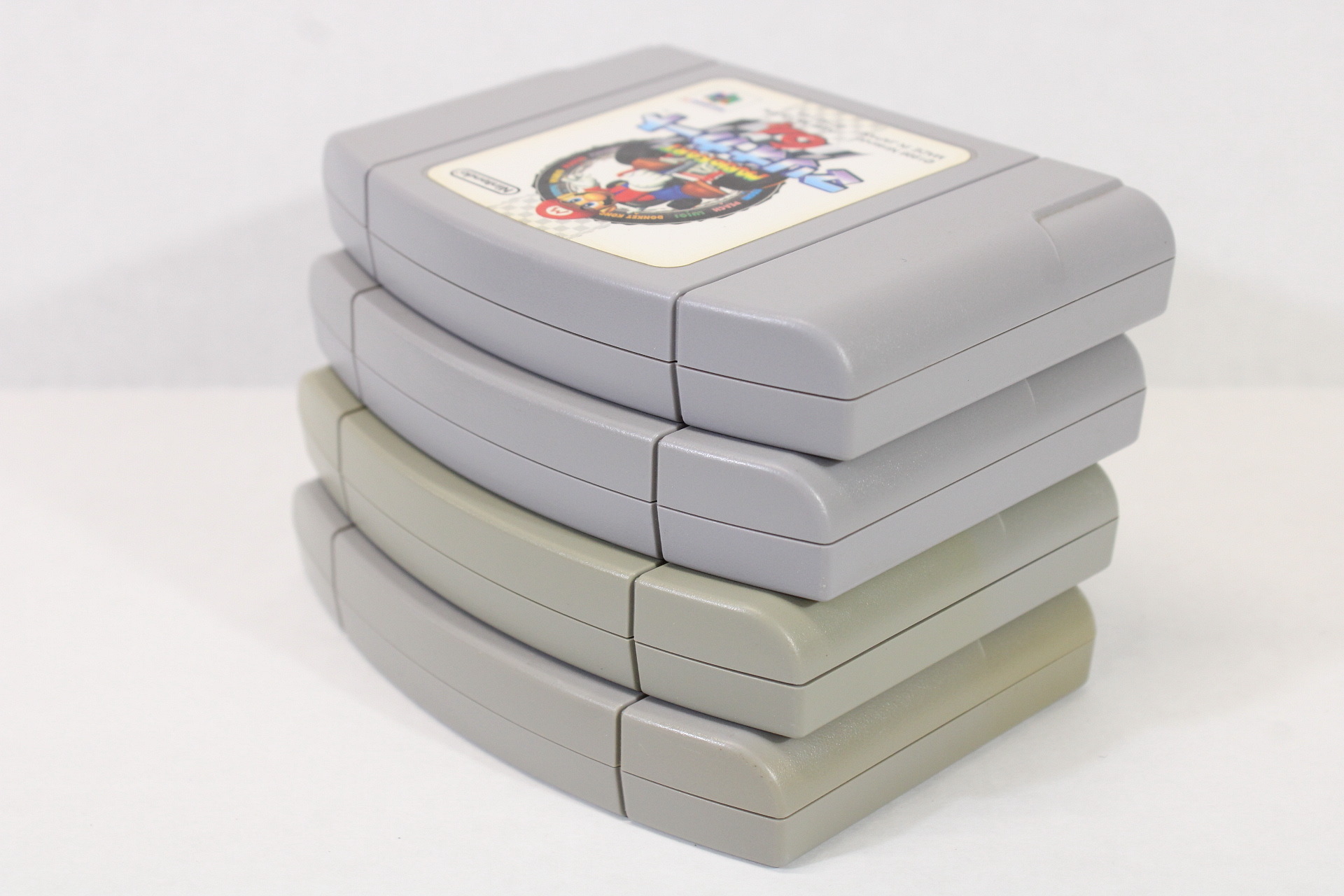 Lot of 4 Mario Kart 64 Mario Party Derby Stallion Pokemon Stadium Gold Silver (C) Nintendo 64 N64