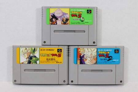 Lot of 3 Dragon Ball Z Super Butouden 1 2 3 (B) Nintendo Super Famicom SFC