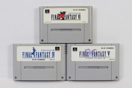 Lot of 3 Final Fantasy IV V VI 4 5 6 (B) Nintendo Super Famicom SFC