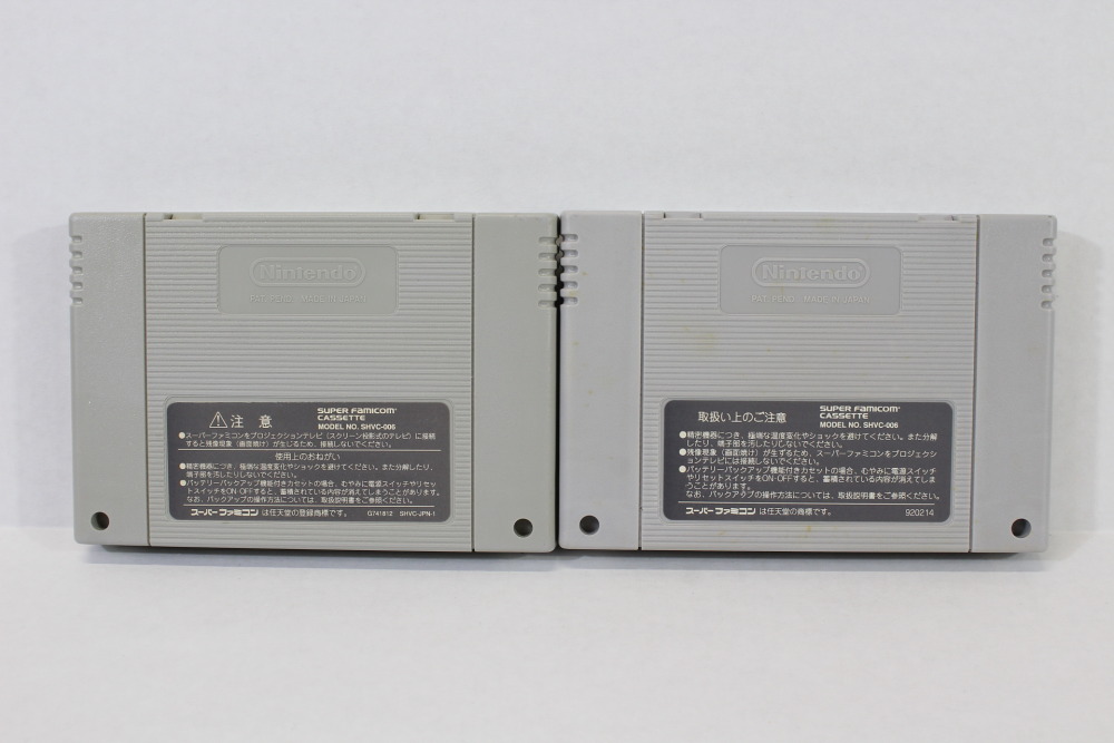 Lot of 2 Hoshi no Kirby Super Deluxe / Super Star & Kirby Bowl Dream Course (B) Nintendo Super Famicom SFC