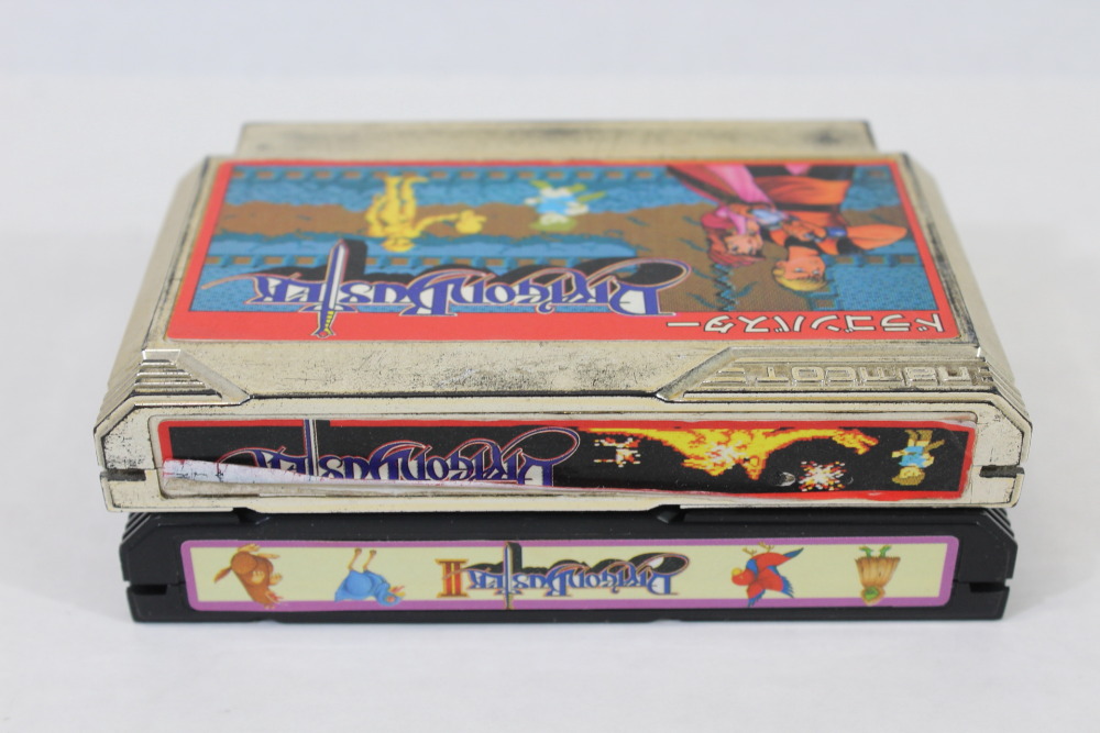 Lot of 2 Dragon Buster & II 2 (B) Nintendo Famicom FC