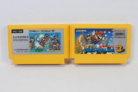 Lot of 2 Super Mario Bros 1 & 3 (B) Nintendo Famicom FC