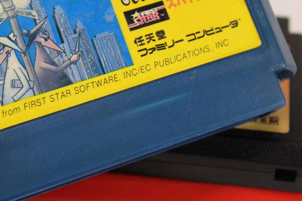 Lot of 3 Excite Bike TETRIS Spy vs Spy (B) Nintendo Famicom FC