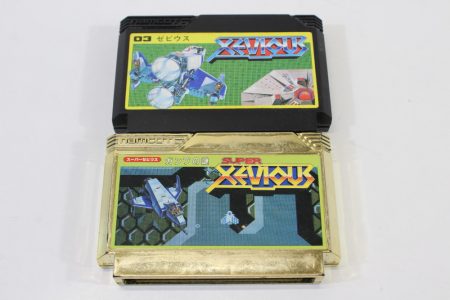 Lot of 2 XEVIOUS & Super Xevious (B) Nintendo Famicom FC