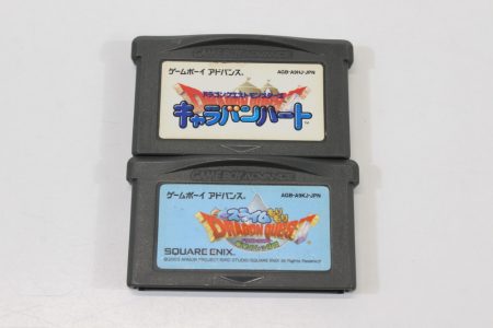 Lot of 2 Dragon Quest Slime Mori Mori & Caravan Heart (B) Nintendo Gameboy Advance GBA