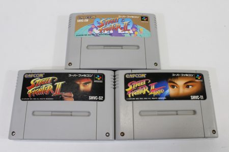 Lot of 3 Street Fighter II 2 Turbo Super (B) Nintendo Super Famicom SFC