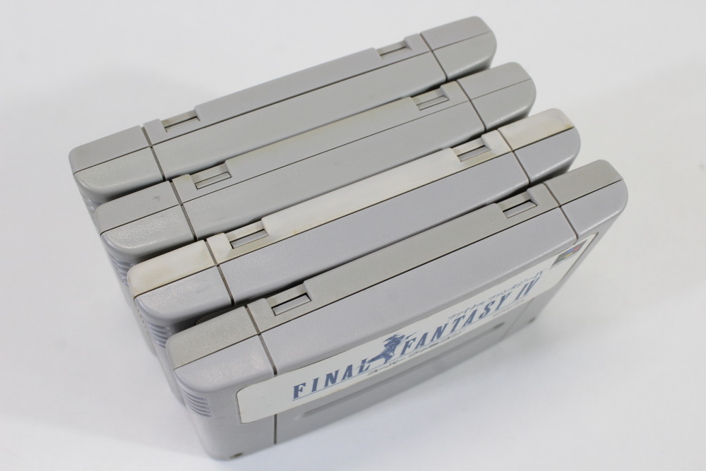 Lot of 4 Final Fantasy IV V VI 4 5 6 USA Mystic Quest (B) Nintendo Super Famicom SFC