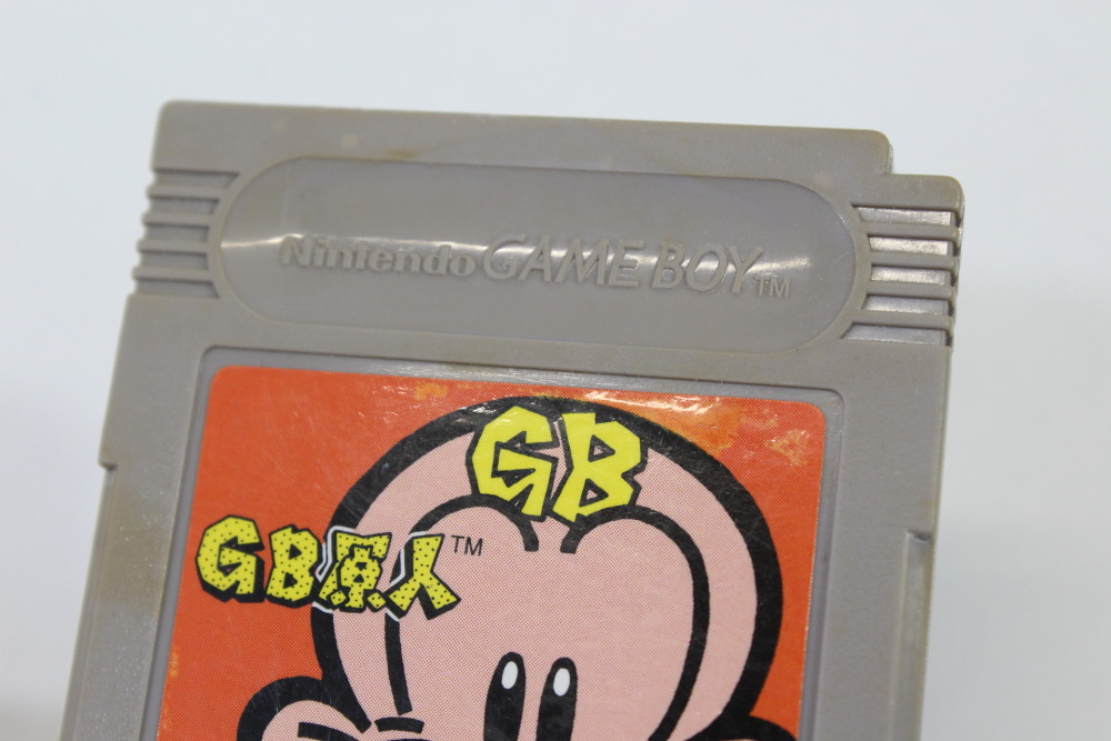 GB Genjin & Case (B) Nintendo GameBoy GB