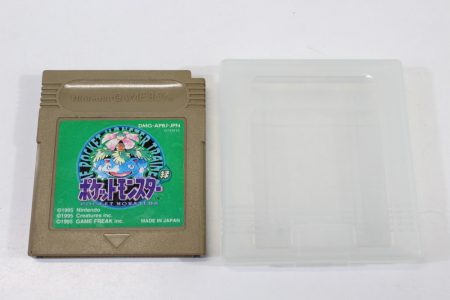 Pokemon Green New Save Battery & Case (B) Nintendo Gameboy GB