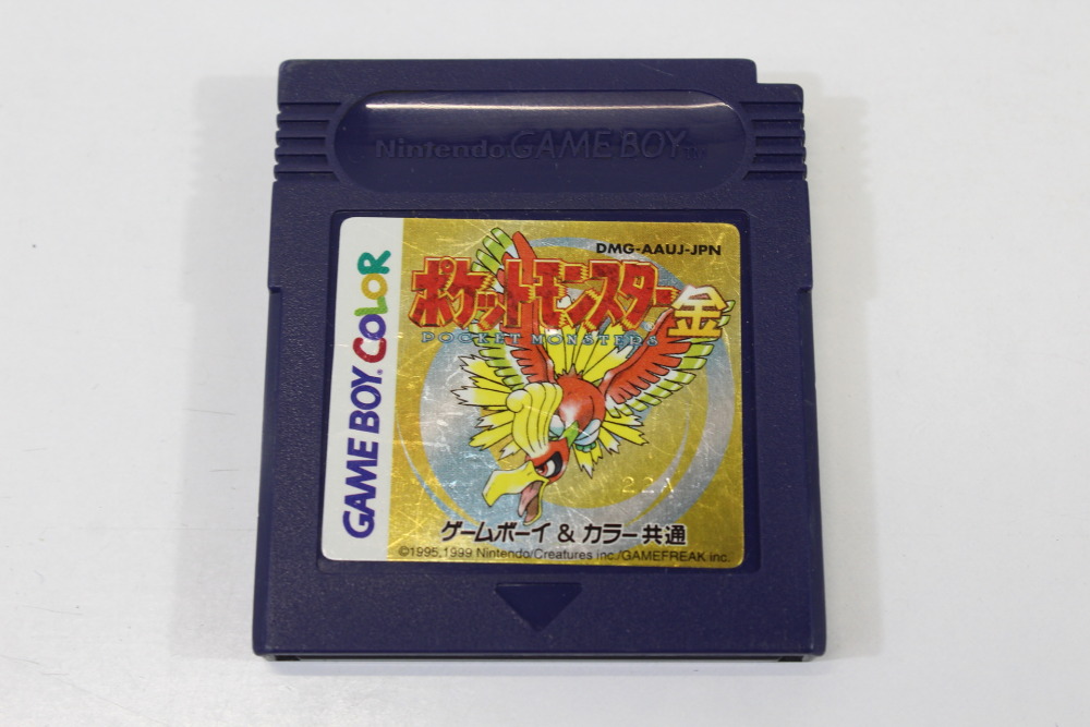 Pokemon Gold New Save Battery W/ Case (B) Nintendo GameBoy GB