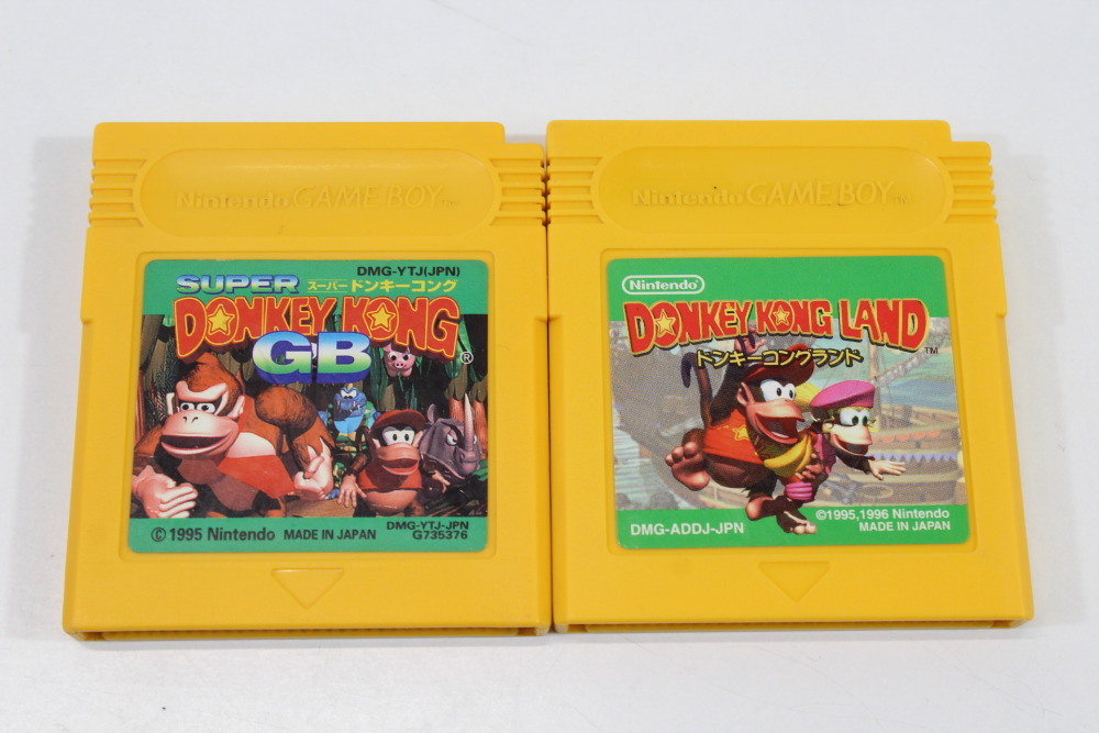 Lot of 2 Donkey Kong GB & Donkey Kong Land (B) Nintendo Gameboy GB
