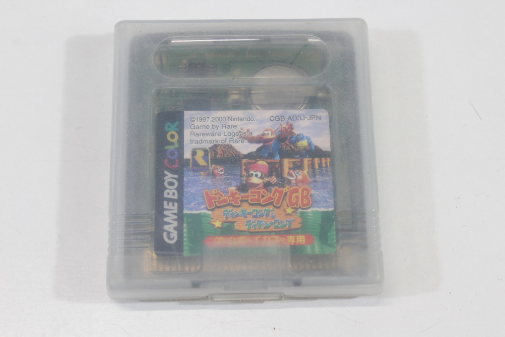 Donkey Kong GB Dinky & Dixie Kong & Case (B) Nintendo Gameboy Color GBC GB