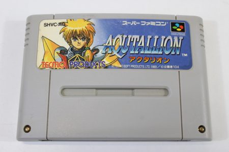AQUTALLION (B Damaged Label) Nintendo Super Famicom SFC