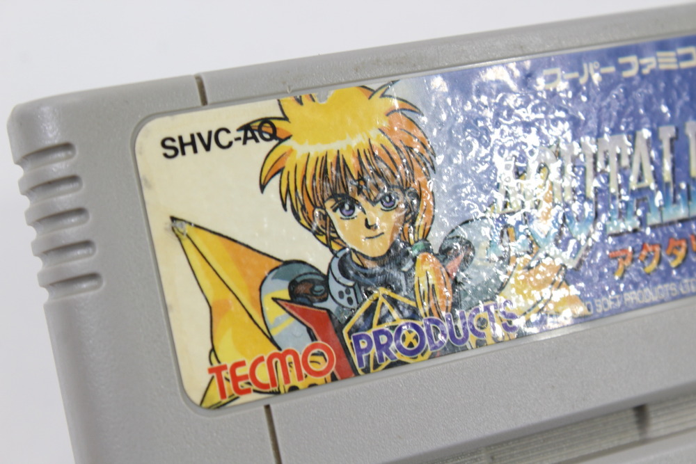 AQUTALLION (B Damaged Label) Nintendo Super Famicom SFC