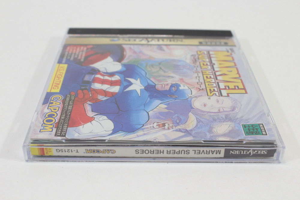 MARVEL Super Heroes CIB (B) SEGA Saturn SS