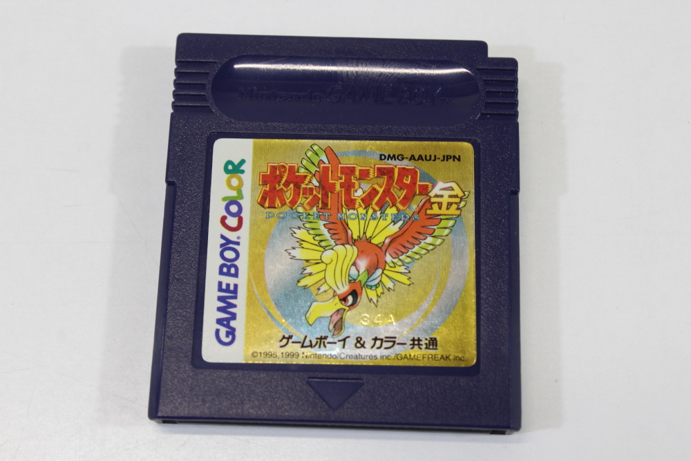 Pokemon Gold New Save Battery W/ Case (B) Nintendo GameBoy GB