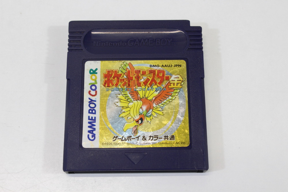 Pokemon Gold New Save Battery W/ Case (B) Nintendo GameBoy GB