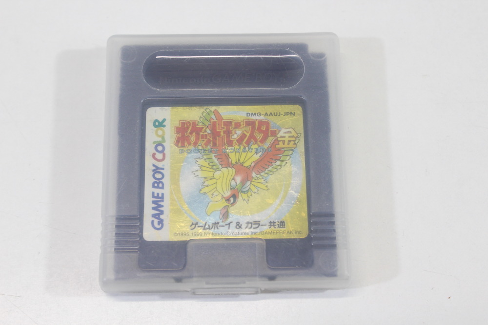Pokemon Gold New Save Battery W/ Case (B) Nintendo GameBoy GB