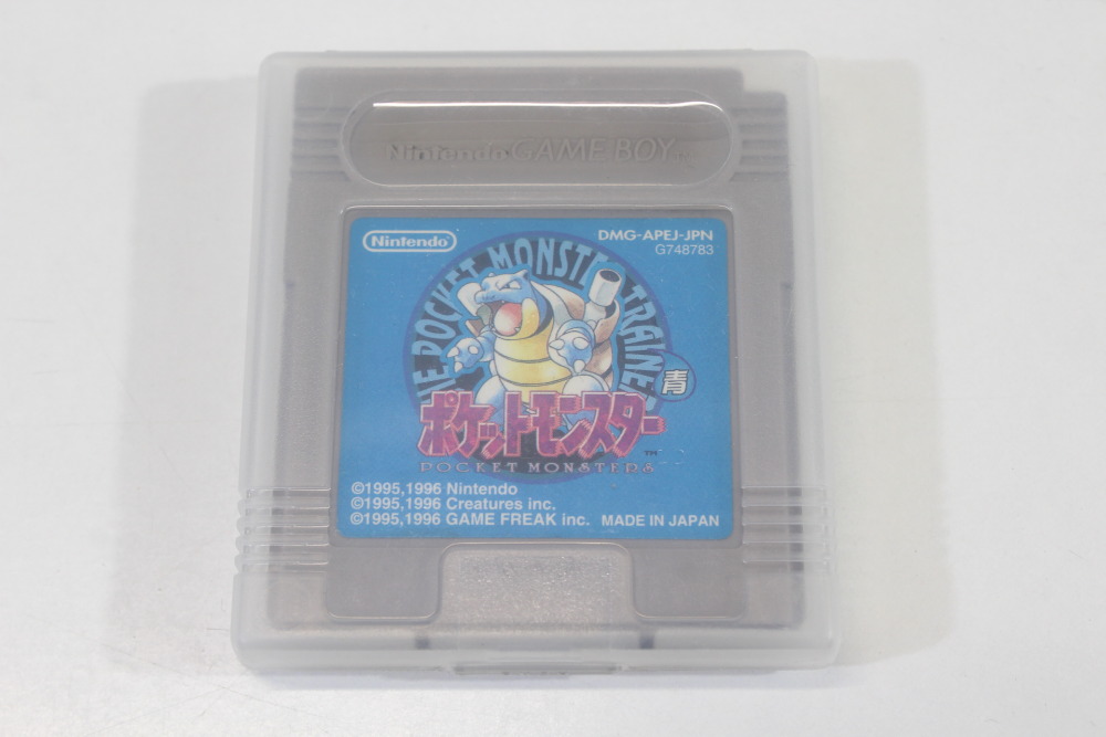 Pokemon Blue New Save Battery & Case (B) Nintendo GameBoy GB