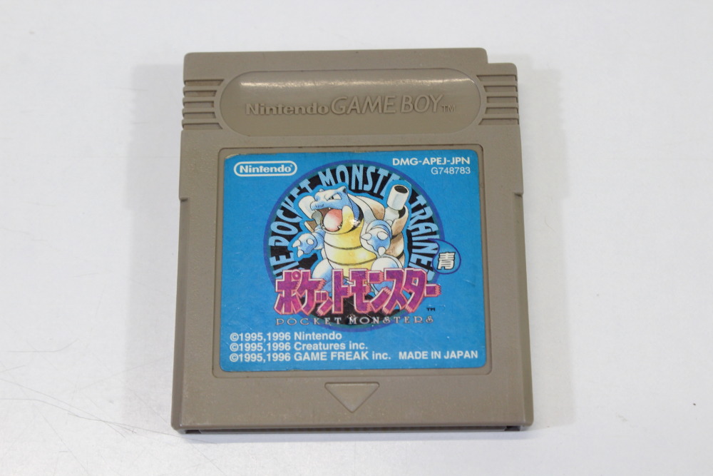 Pokemon Blue New Save Battery & Case (B) Nintendo GameBoy GB