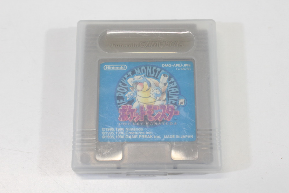 Pokemon Blue New Save Battery & Case (B) Nintendo GameBoy GB