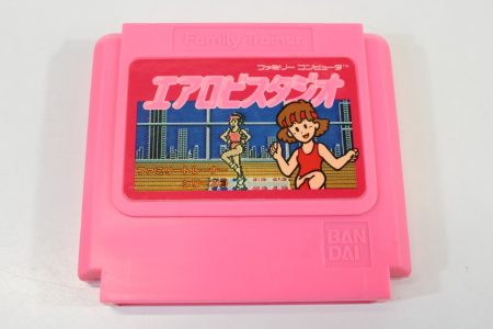 Aerobic Studio Family Trainer 3 (C Works but it shows Sound Glitch) Nintendo Famicom FC