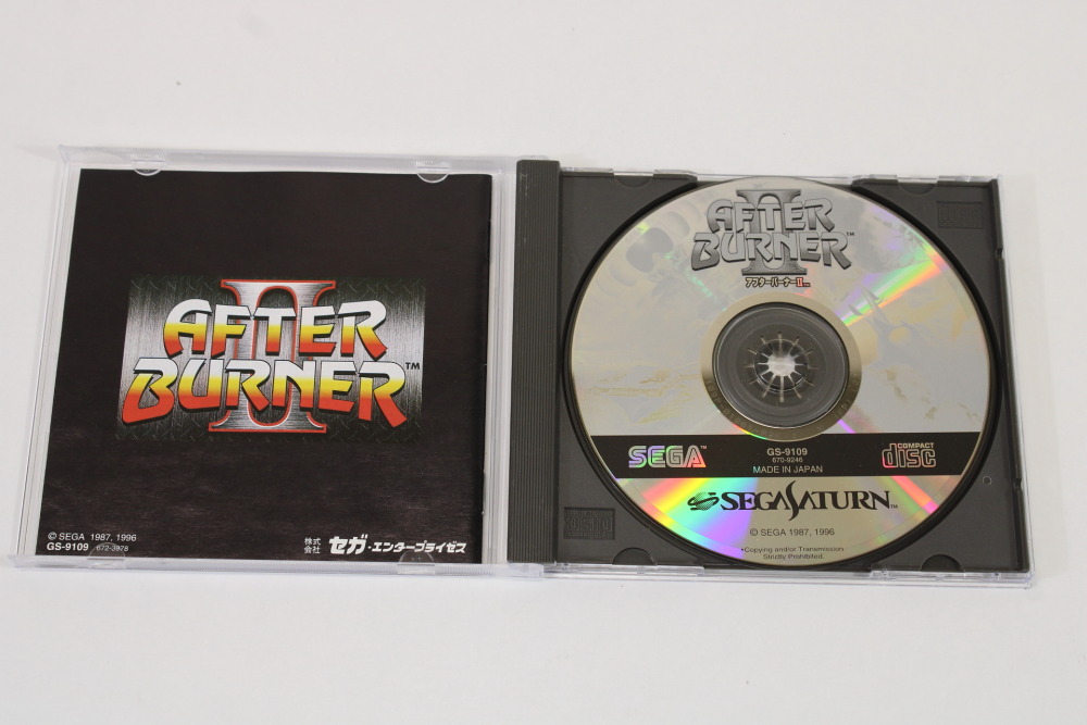 After Burner II 2 SEGA AGES CIB (B) SEGA Saturn SS