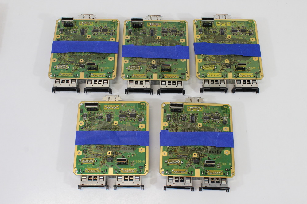 Lot of 5 Nintendo GameCube OEM Mainboard DOL-101 Motherboard (Modded to NTSC-U/C Region) & Heatsink & Screws & Fan Power Switch & Bottom Shielding Plate GC (B) Nintendo GameCube GC