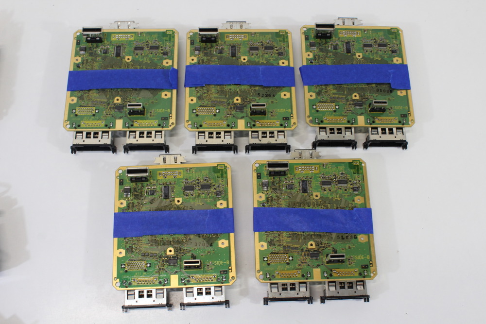 Lot of 5 Nintendo GameCube OEM Mainboard DOL-101 Motherboard (Modded to NTSC-U/C Region) & Heatsink & Screws & Fan Power Switch & Bottom Shielding Plate GC (B) Nintendo GameCube GC
